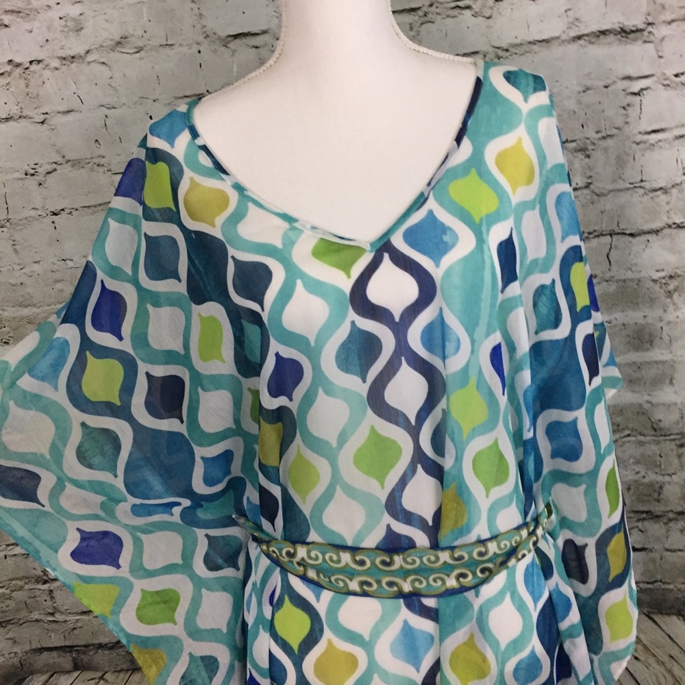 Trina Turk V Neck Cover-up